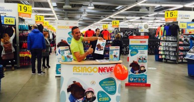 Asiagoneve al Decathlon di Fiumicino e di Chioggia