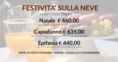 Offerta Feste Natale ad Asiago Hotel 3 stelle