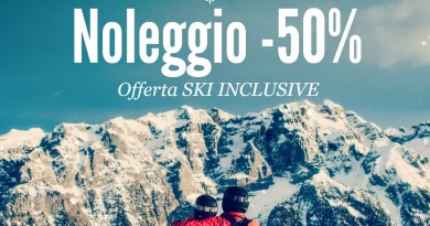 Offerta Ski Inclusive con noleggio -50% di sconto