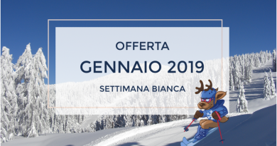 Settimana Bianca Gennaio 2019 da € 395