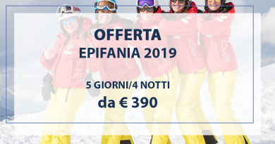 EPIFANIA 2019 sulla neve da € 390